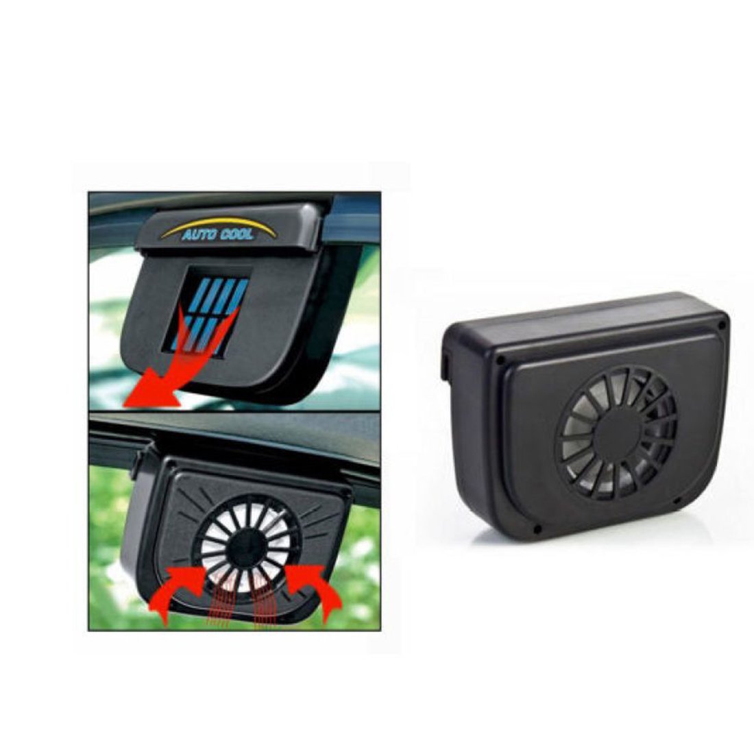 Buy Biaba Collection Exhaust System Auto Cool Ventilation Car Fan with