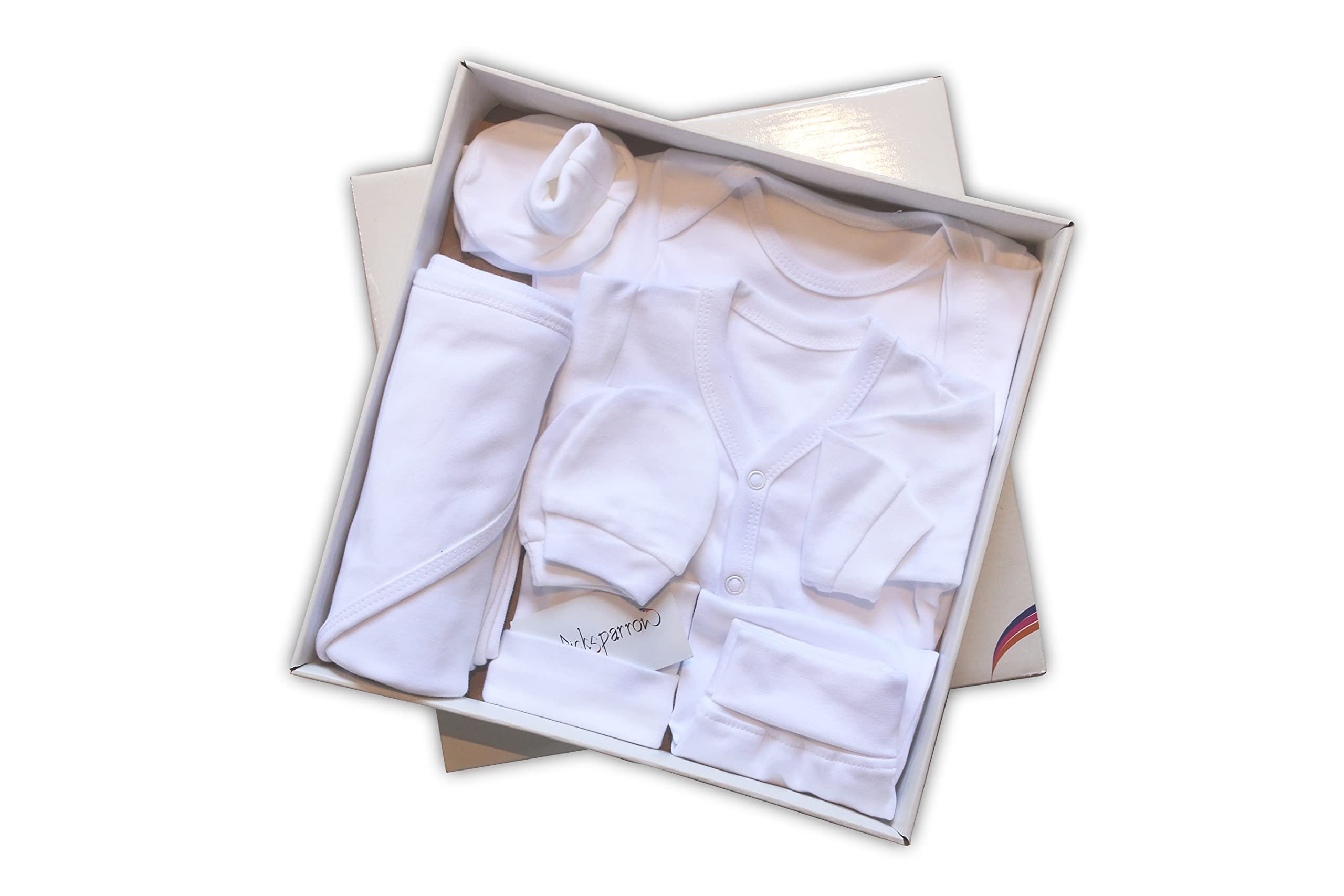 Picksparrow Premium Cotton Unisex Baby Shower Gift Newborn Baby