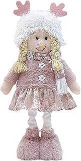 Plüsch -Stoffpuppe - 380g Huggable Soft Rast Puppe, realistisches Kleinkindspielzeug, schöne Mädchenfigur, süße weiche Freundin Kinder Tochter Freunde Baby Playtime Party SCHL