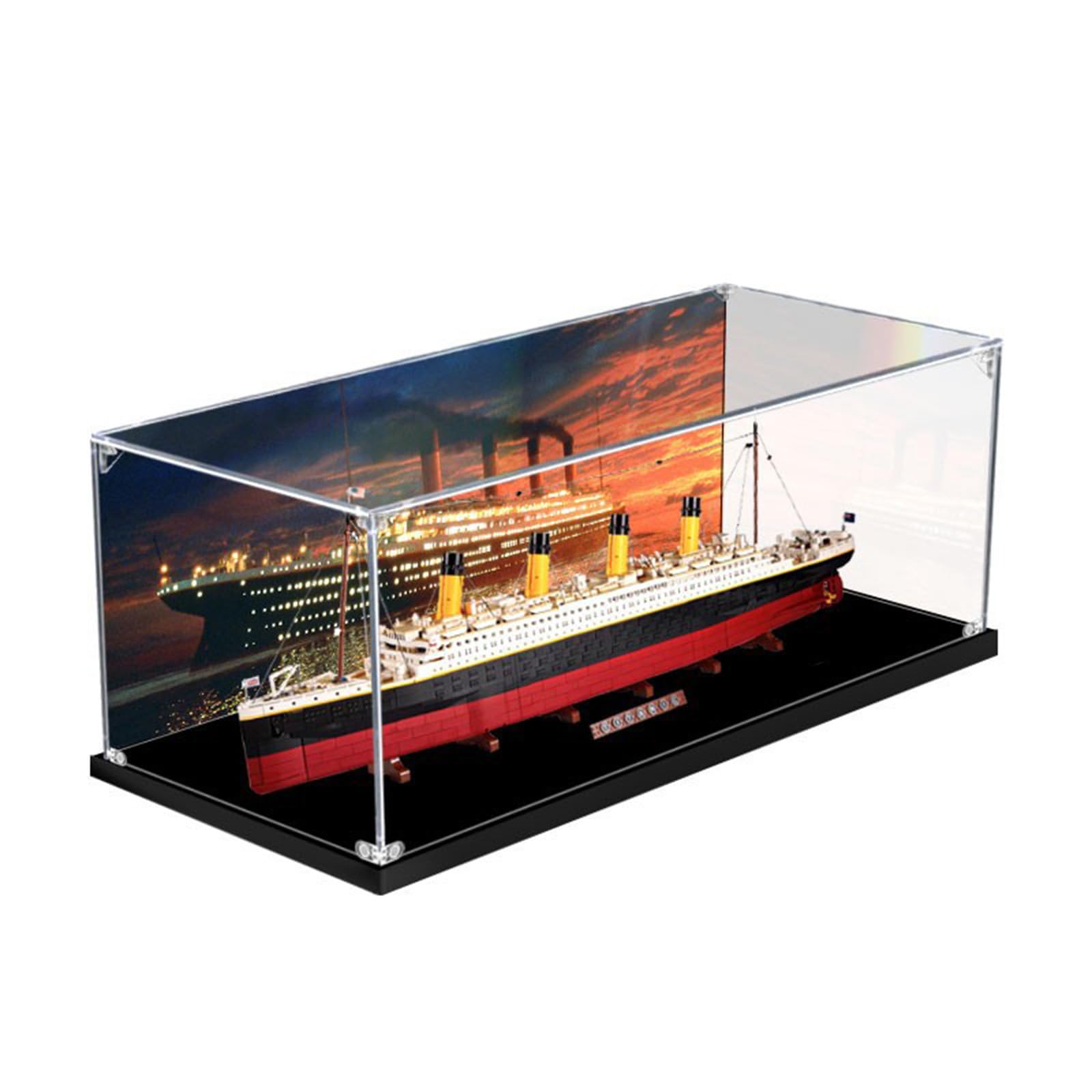 Amazon.co.jp: YMSCIKSJ レゴ 10294 タイタニック防塵保護ディスプレイ