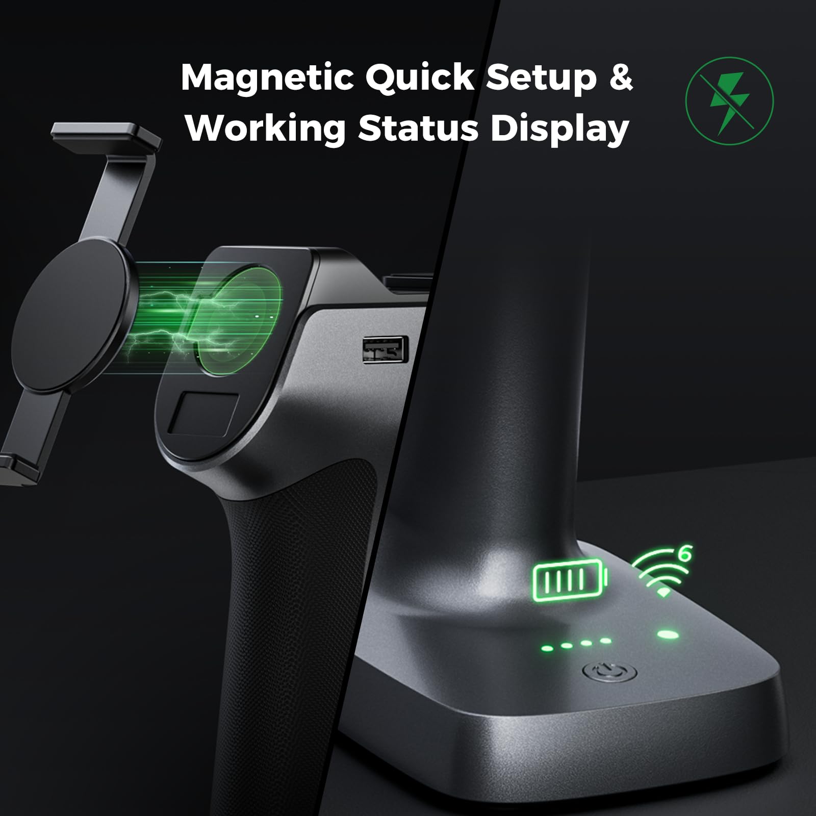 Creality Scan Bridge pour Scanner 3D CR-Scan Raptor, Prend en Charge la Mise en Miroir d'écran Sans Fil WiFi 6, Grande Capacité et Charge Rapide, Léger et Compact à Utiliser