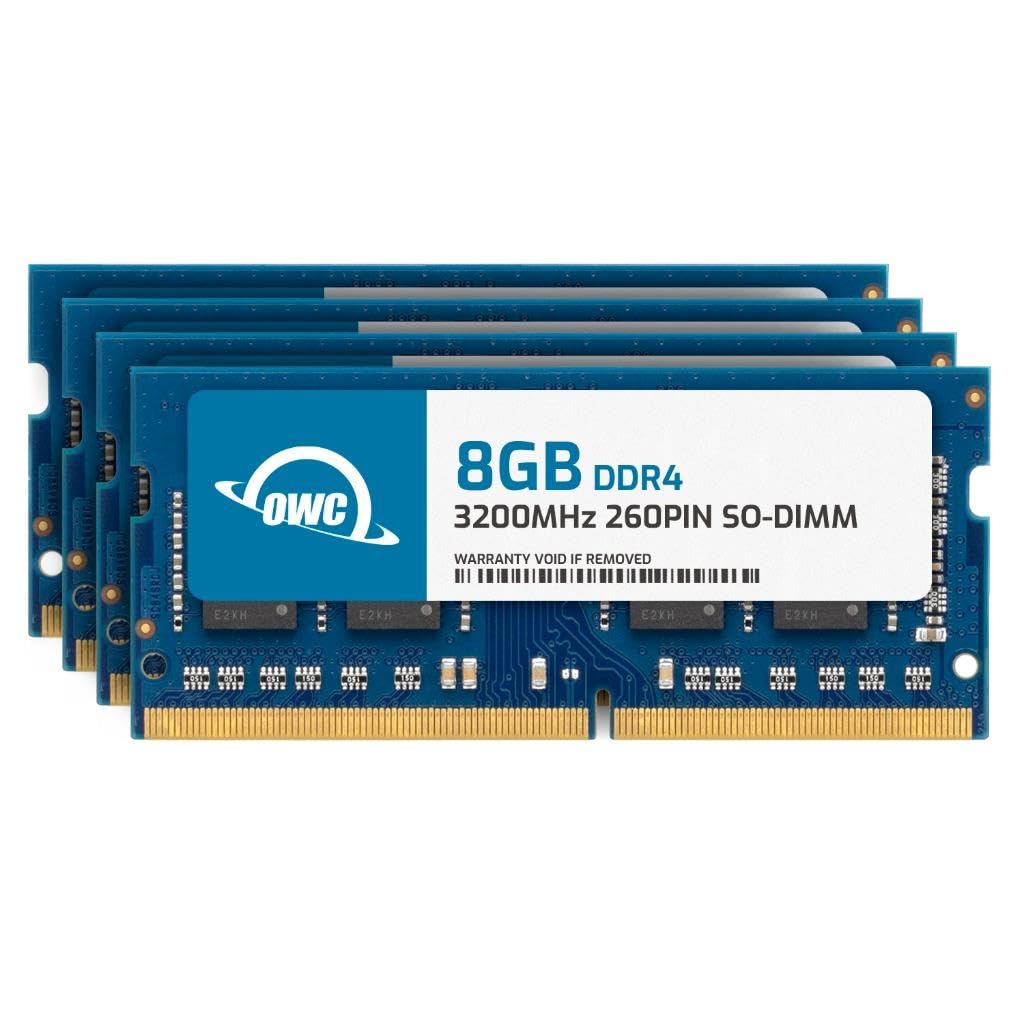Amazon.co.jp: OWC 32GB (4x8GB) DDR4 3200MHz PC4-25600 CL22 1RX8 SO