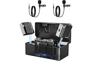 Hollyland Lark 150 Wireless Lavalier Microphone Kit for Crystal-Clear Audio