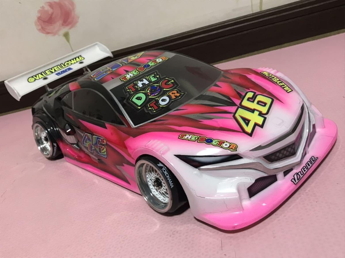 Amazon.co.jp: 1/10 ホンダ NSX コンセプト GT レーシングカー 塗装済  