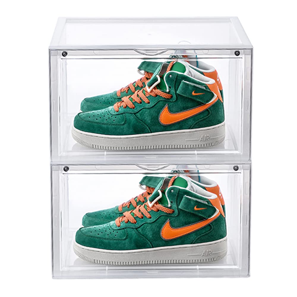 Amazon｜シューズボックス スニーカー収納 収納ボックス 下駄箱