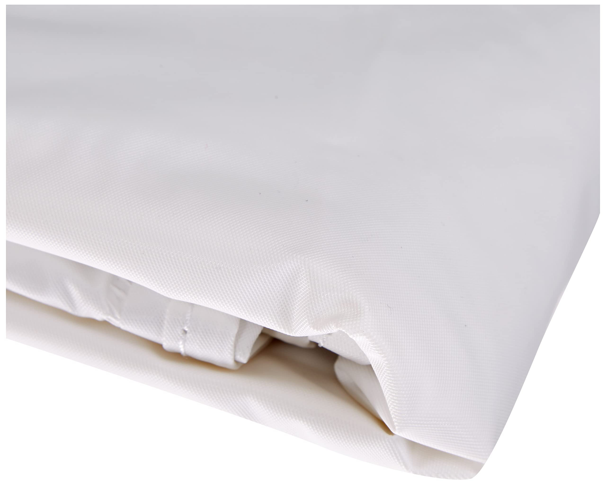 Bolsa de lona desechable (PVC, 1 unidad), color blanco