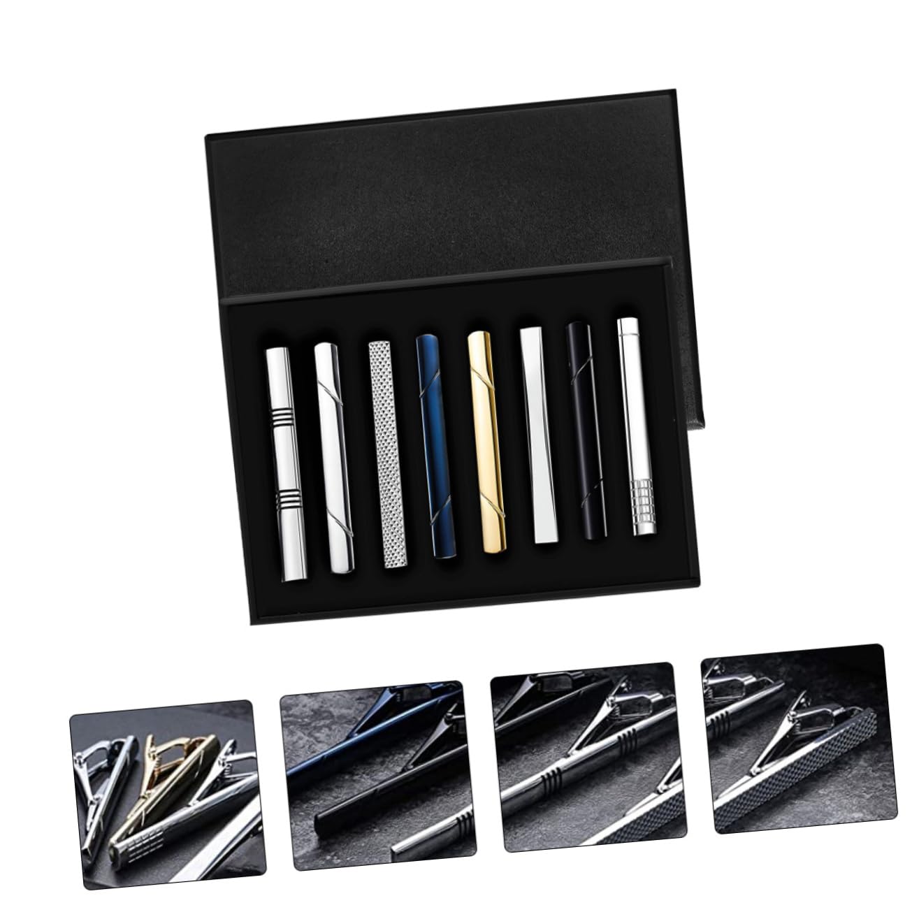 VANZACK Pasadores Para Clips De Clásicos Accesorios Para Trajes Para Formales