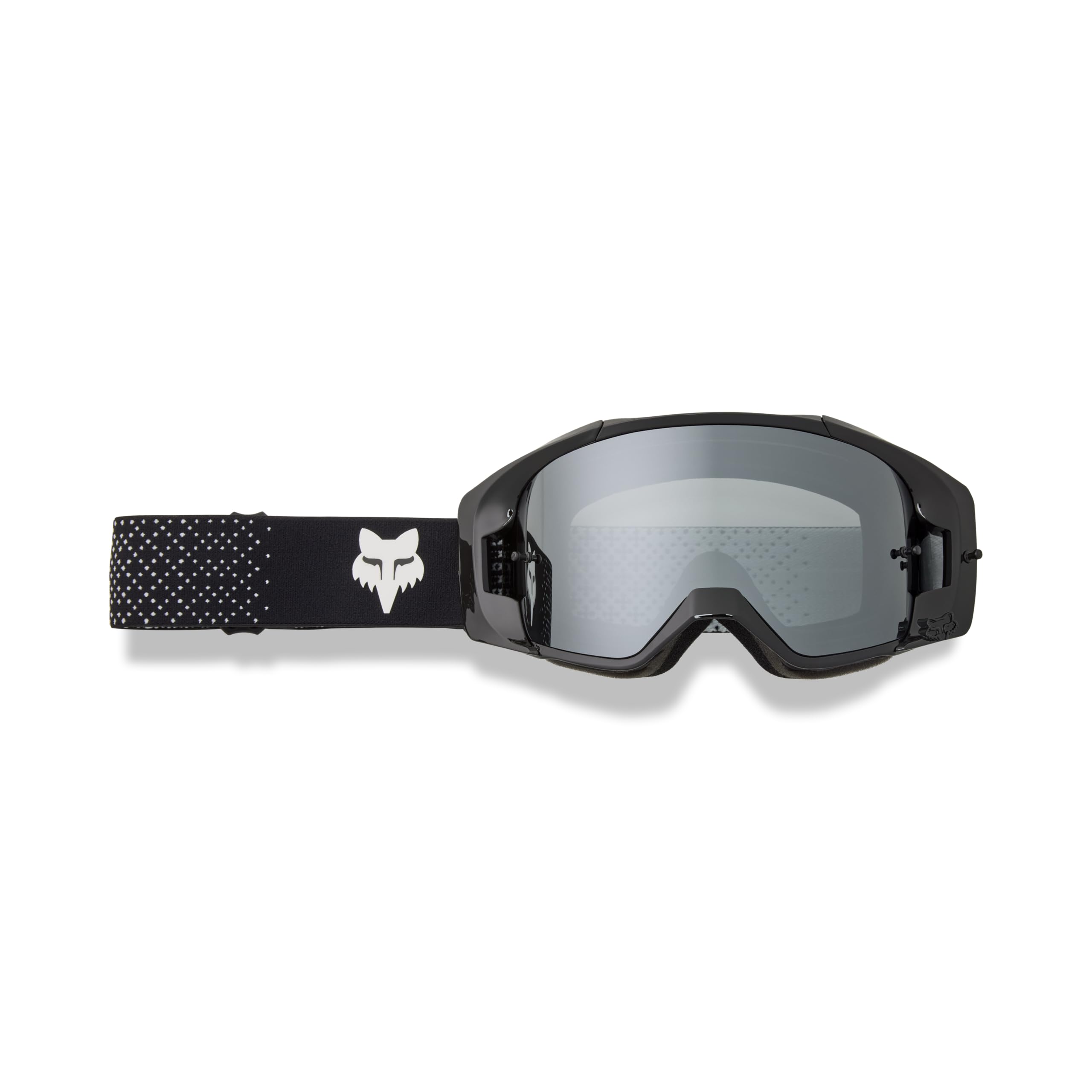Fox Men's Black White Vue Core Motocross Goggle, Black-White For