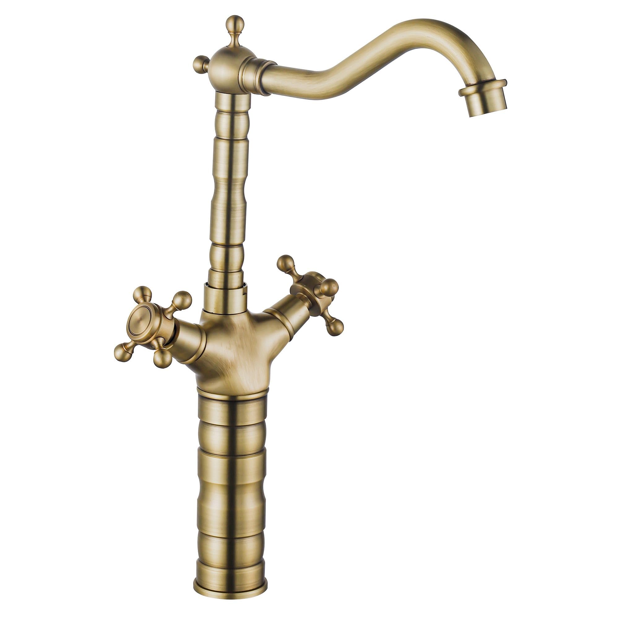 REA Bathroom Faucet Rustico HIGH Gold WASHBASIN TAP Made of HIGH Quality Brass โ image 1