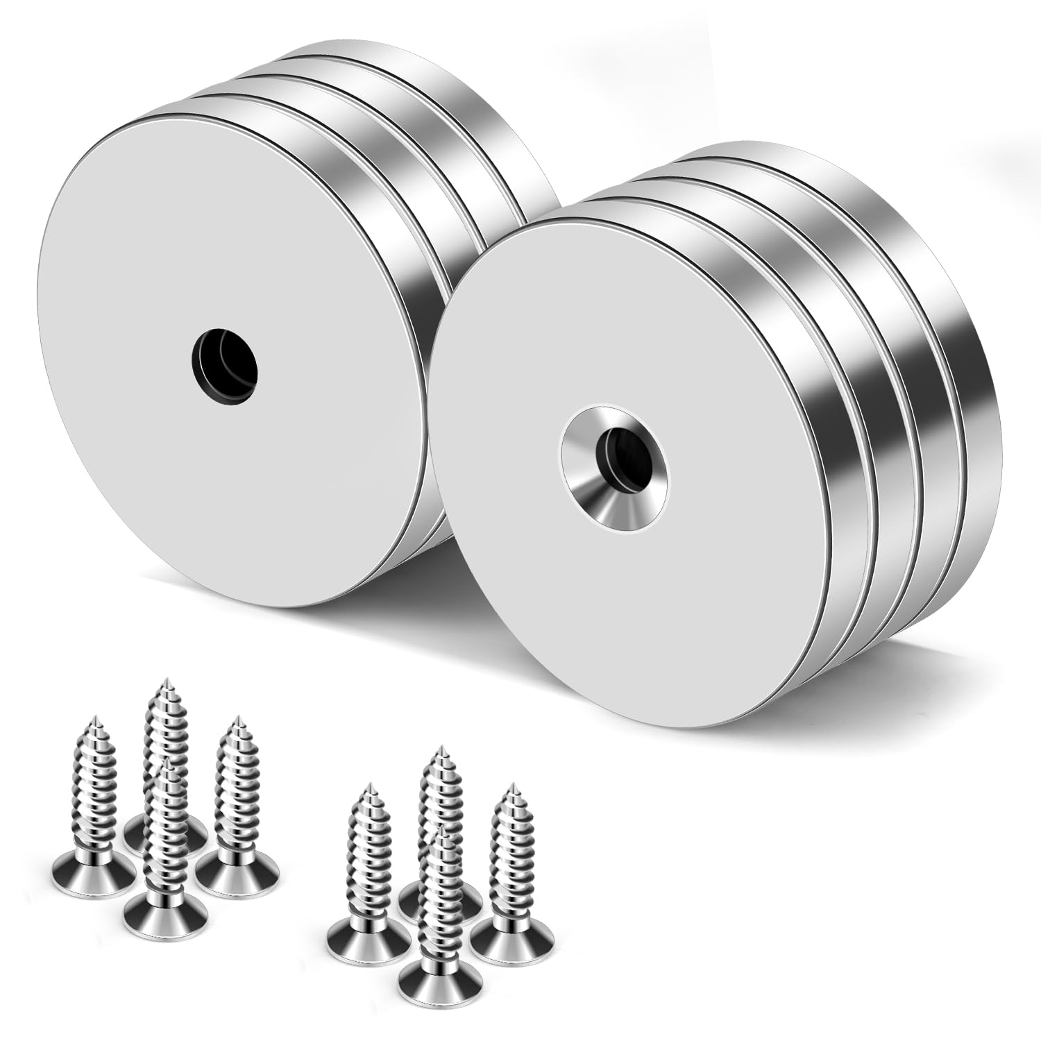 DIYMAG Magnets with Hole,0.32" & 0.47" & 0.59" in,45 Pack — Amazon image 12