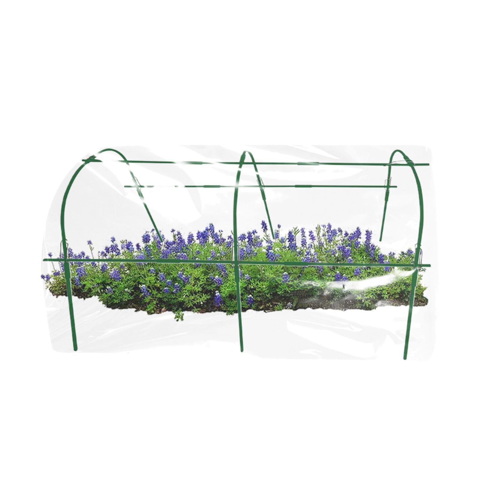 Cerceaux de jardin pour support de plantes | Tunnel de culture résistant aux intempéries pour parterre surélevé | Arche de jardin durable pour serre extérieure et espace potager