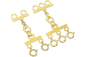 OHINGLT Necklace Extenders for Multiple Necklaces