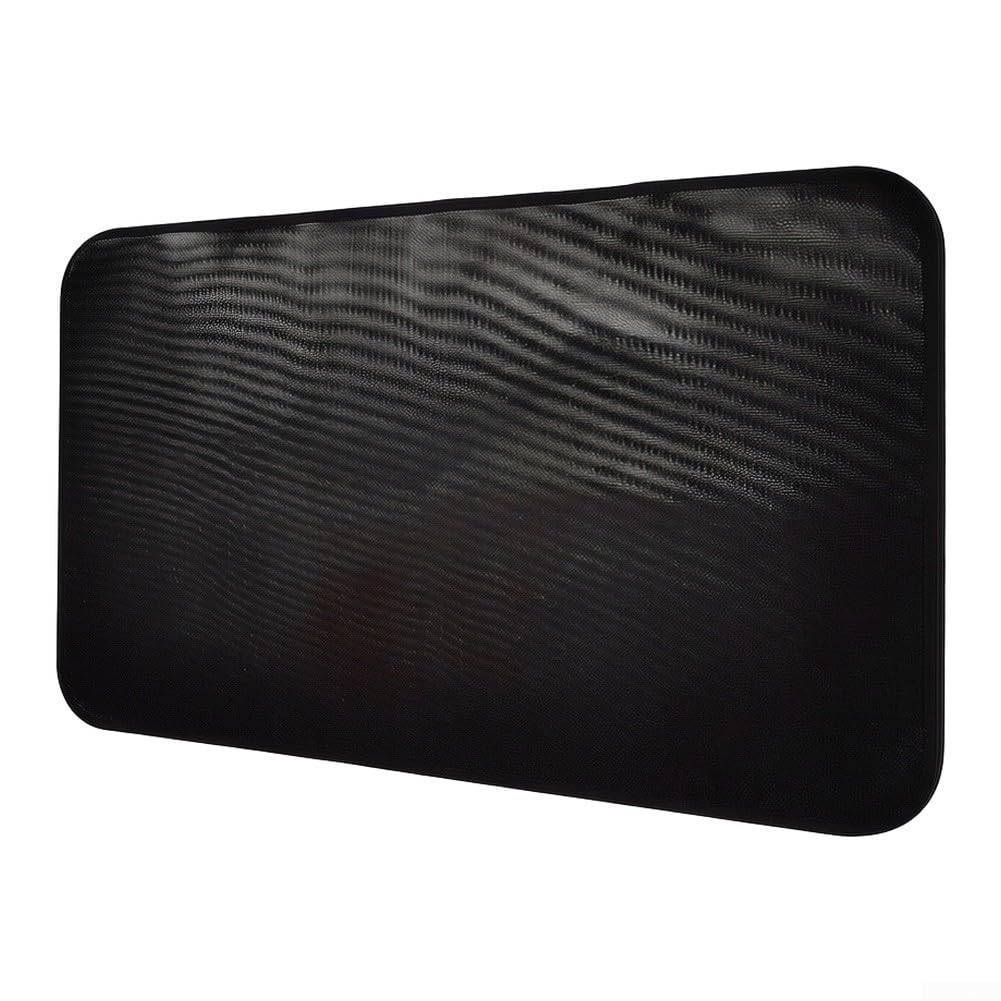 Tappetino Barbecue Riutilizzabile 127x97cm Antiaderente(black 165 * 99cm)