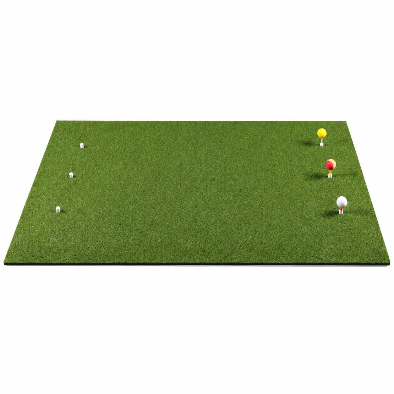 Faltbare Golf Abschlagmatte - Golf Schlagmatte für Schwunganalyse und Golf Training Indoor & Outdoor - für Training, Standardausführung