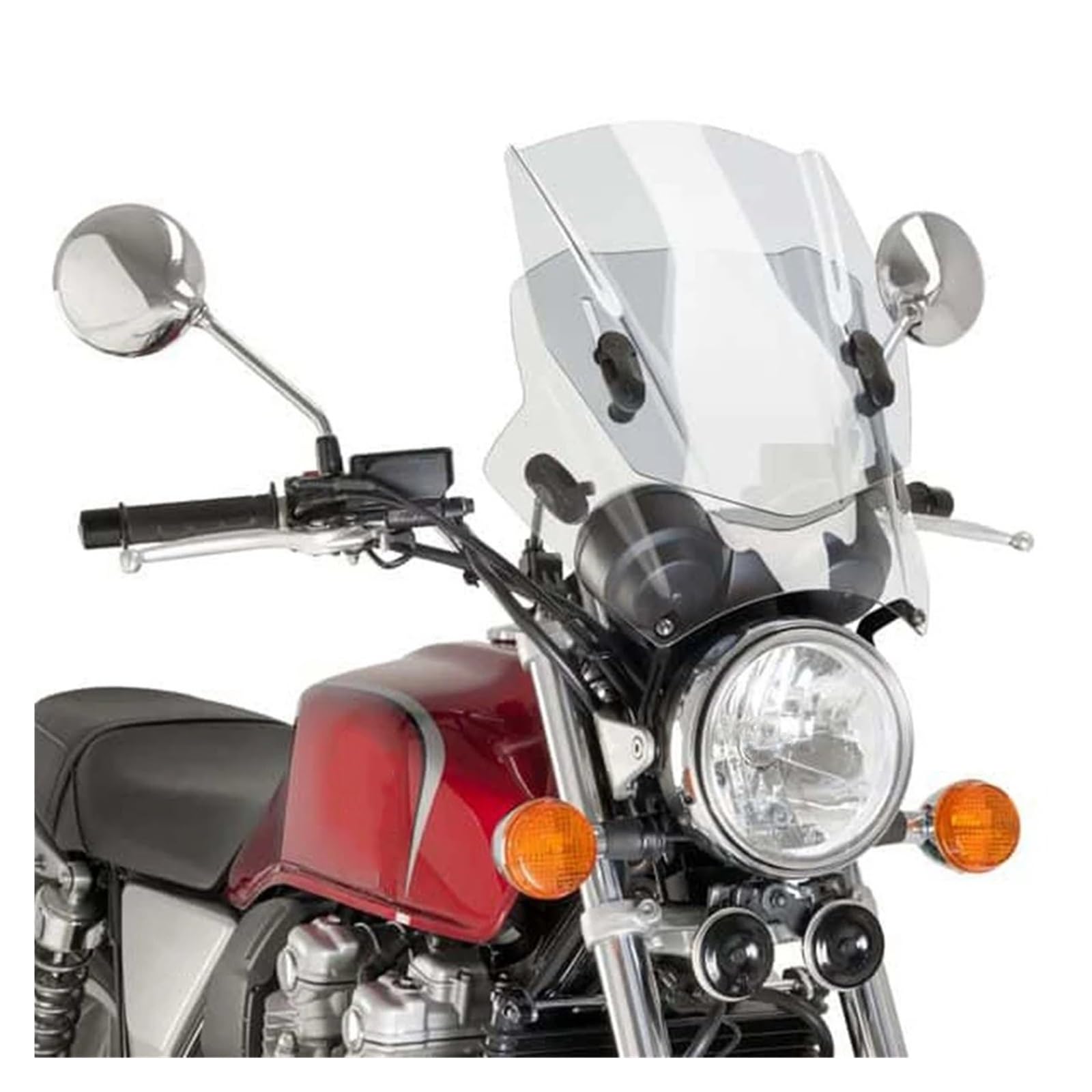 Parabrisas Para Motocicleta Rebel/CMX1100/CMX500 - Universal, Color Negro, Material ABS, Reduce Ruido Del Viento