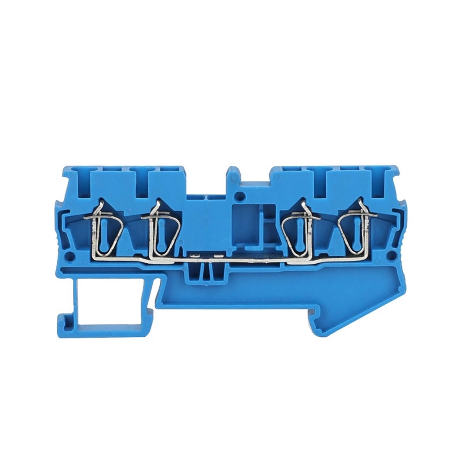 Connettore elettrico ST2.5-QU, 10 pezzi, terminale a gabbia a molla, cavo a 4 conduttori, morsettiera per guida DIN