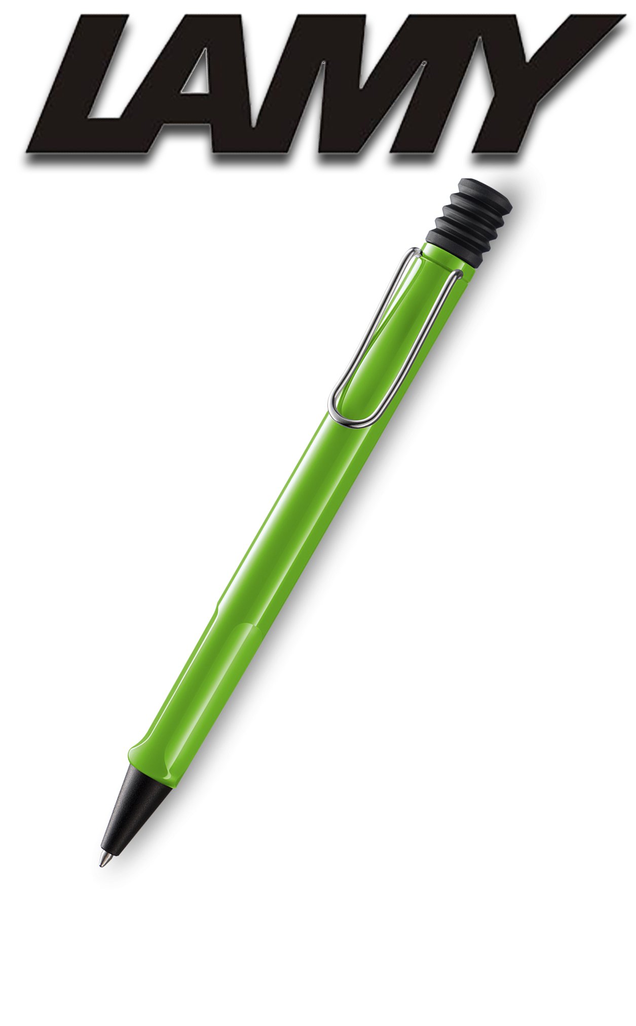 Lamy Safari Serie (Green, Mittel - Komplett-Set)