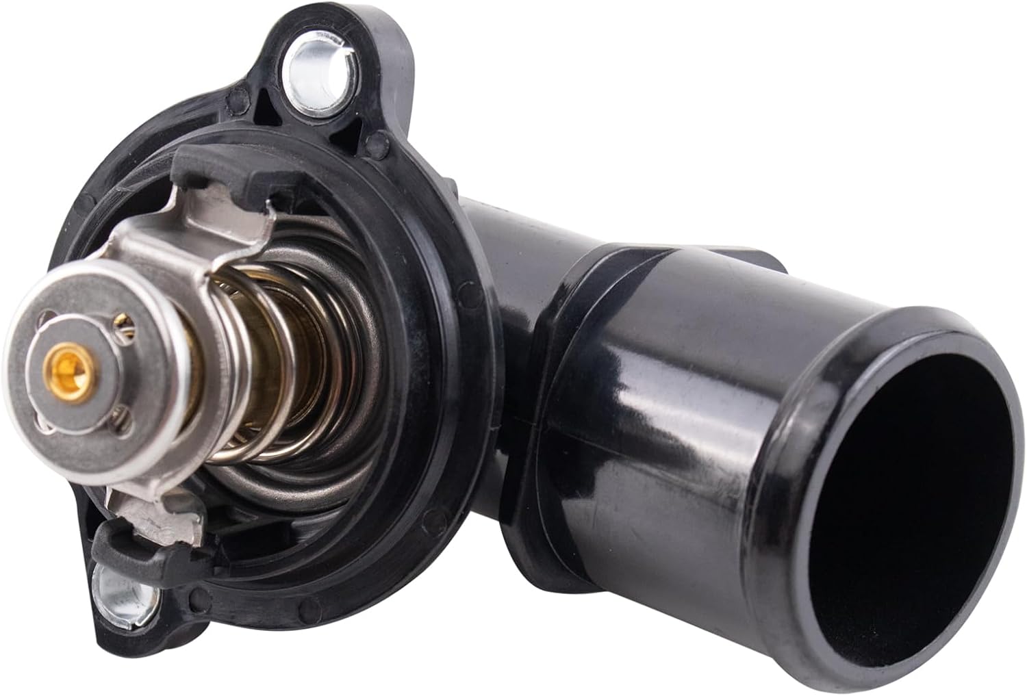 TRQ Thermostat with Housing Assembly Compatible with 2014-2022 Jeep 2014-2022 Ram