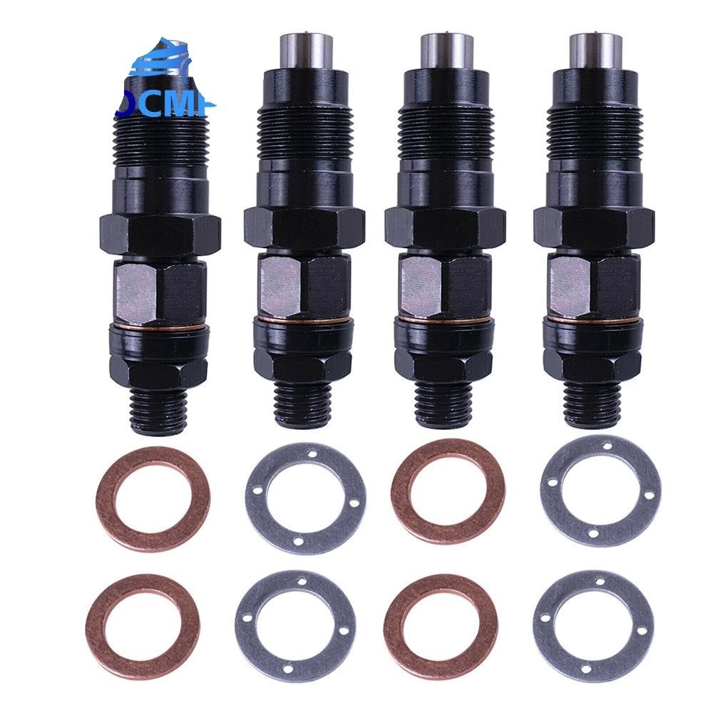 Hsugftmz One Color 16600-63G21 1660063G21 4Pcs Diesel Fuel Injectors For Qd32 D22 3.2L Engine Replacement Parts