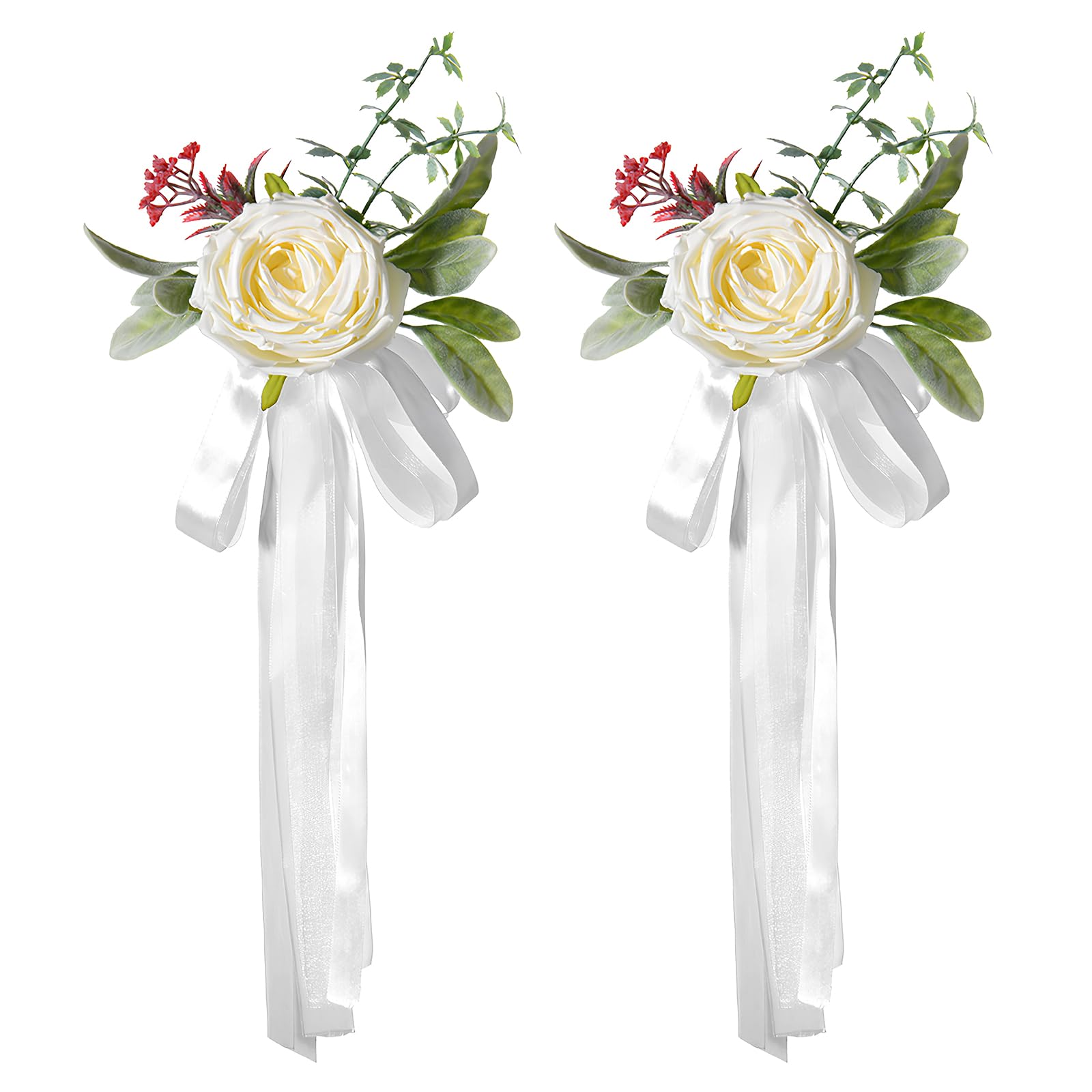 2 Stück Hochzeit Autoschmuck, Hochzeitsdeko, Vintage Hochzei