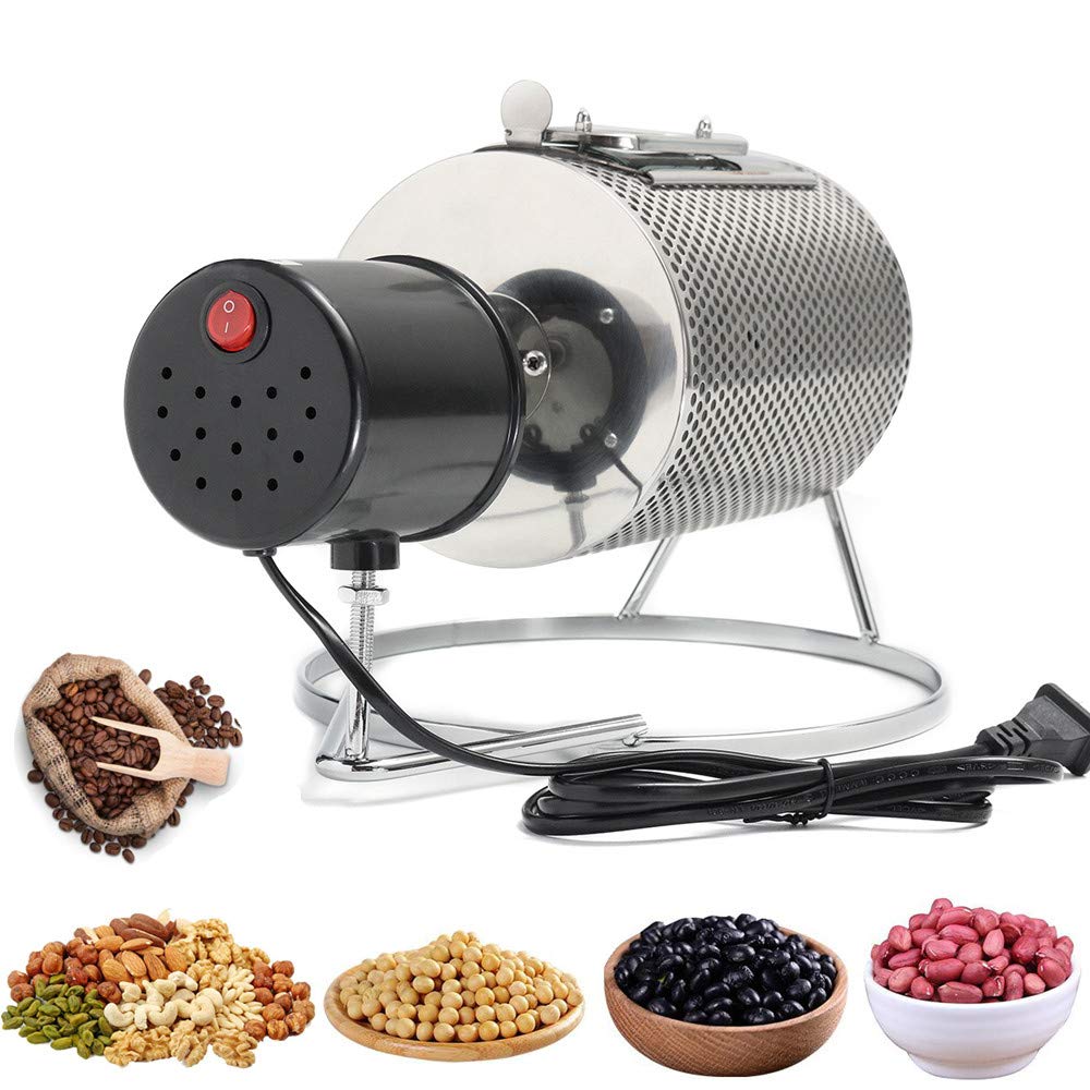 HYJMJJ Coffee Bean Roaster Coffee Bean Roasting Machine Household Baking Machine Coffee Beans Home Stainless Steel Roaster Roller Coffee Roaster Machine
