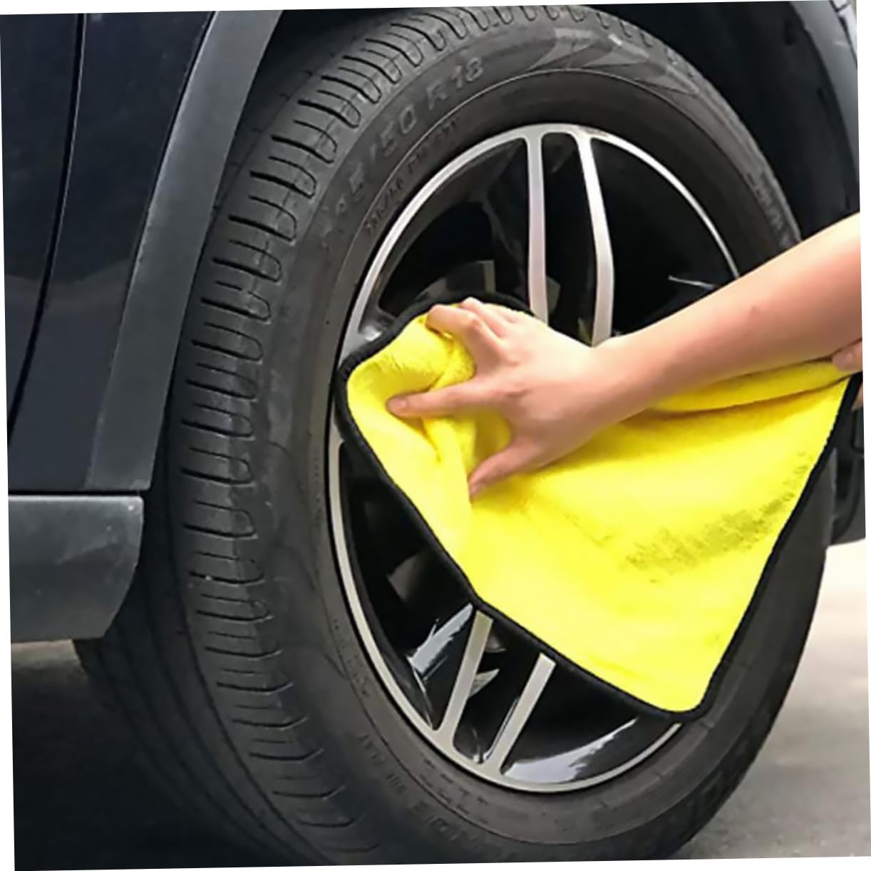 PLAFOPE 12piezas Paños De Microfibra para Coche Toalla De Limpieza Gruesa y Duradero