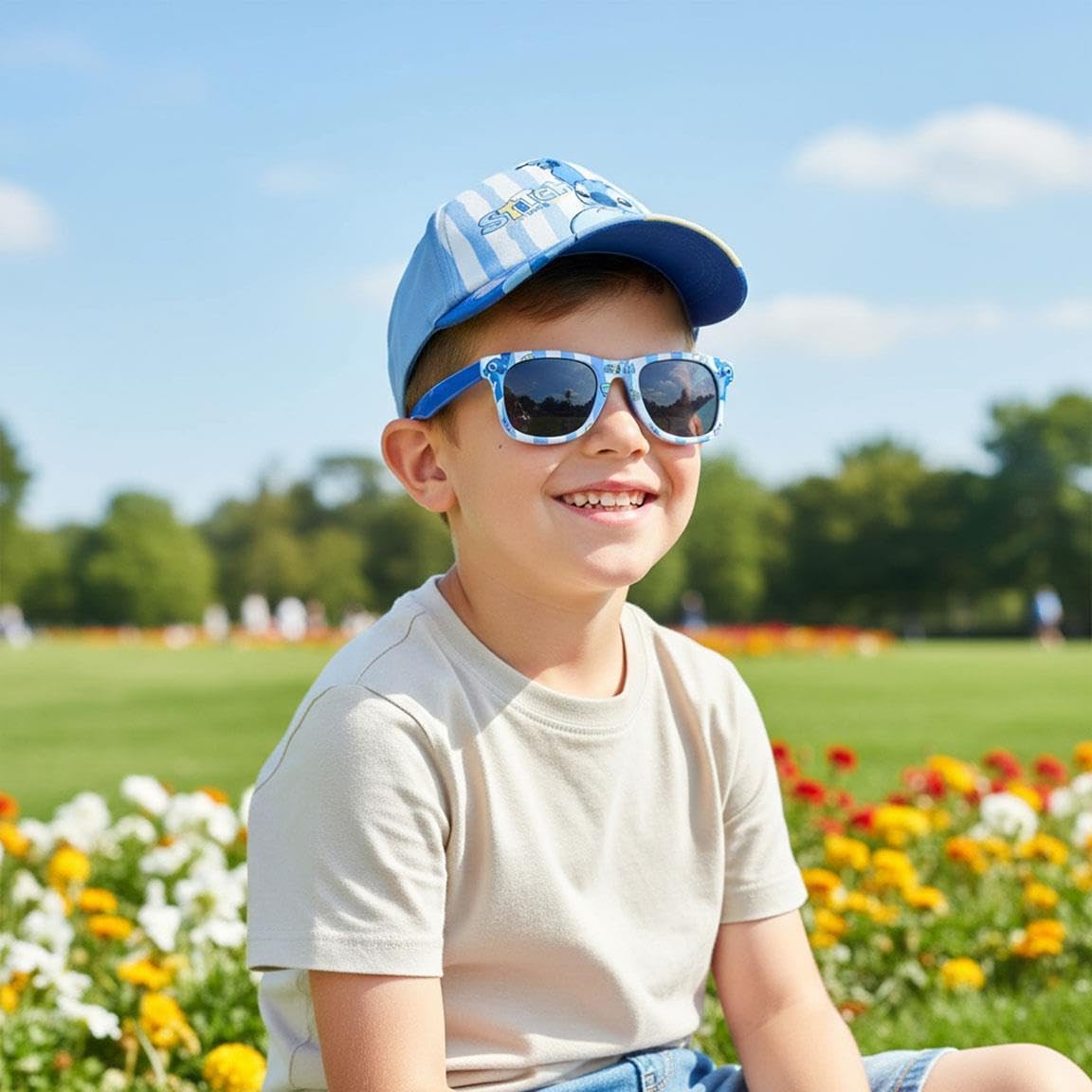 CERDÁ LIFE'S LITTLE MOMENTS Boys' Casual Rectangular Glasses & Cap