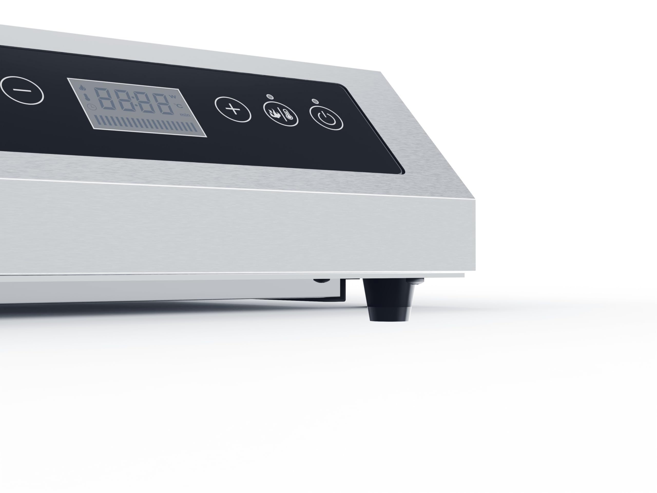 METRO Professional GIC3135 Plaque à Induction, 34x44x12cm, Dia. 28 cm, 3500W, Protection 10 Niveaux de Cuisson