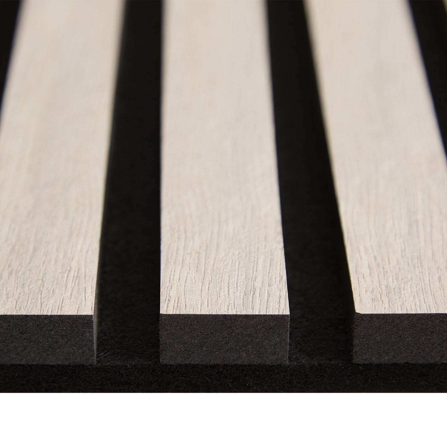 Homestyle4u 2661, panele akustyczne 60 x 60 cm panele ścienne szare okładziny ścienne wewnątrz 2 panele ściana drewno panele dekoracyjne MDF