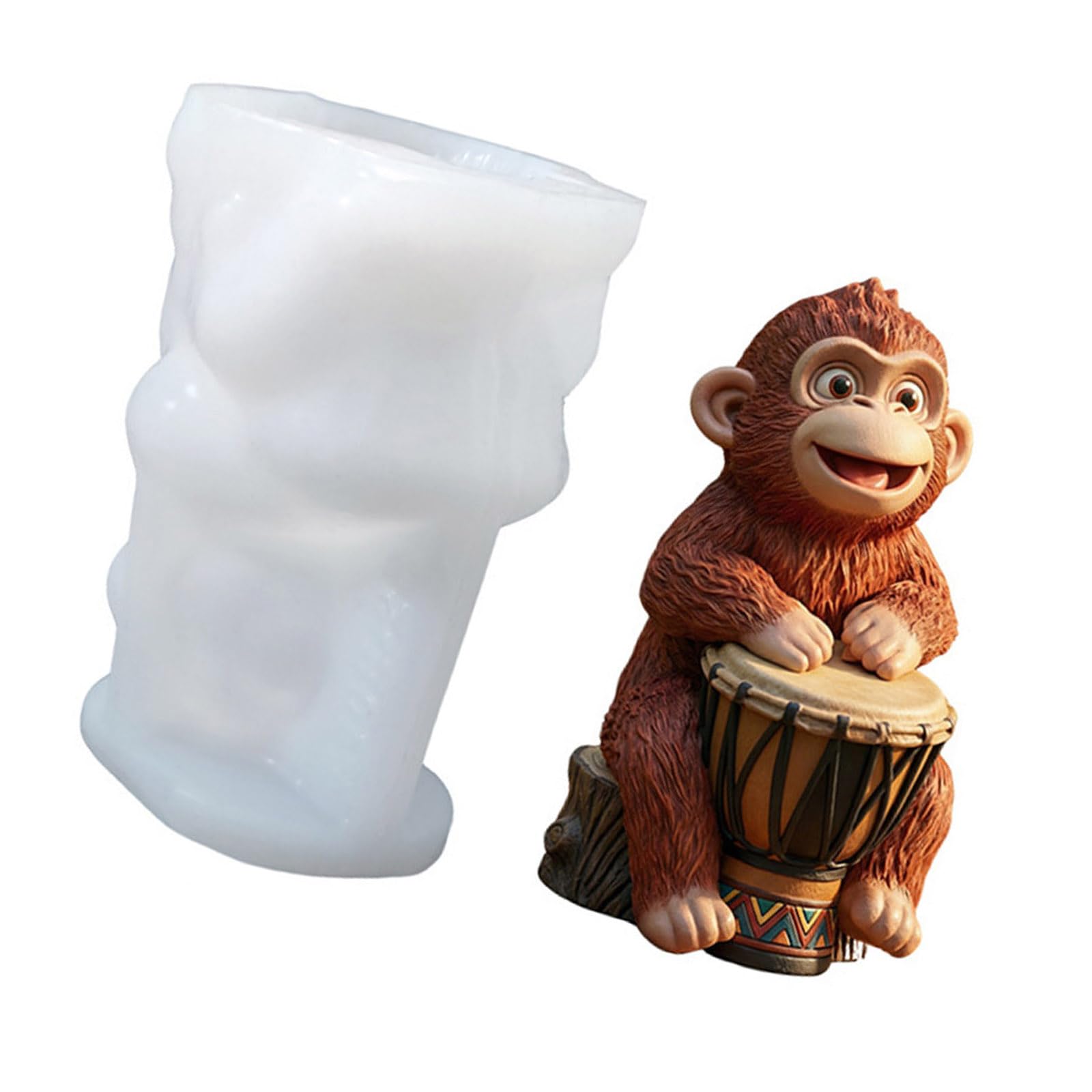 Tsophreniq Multipurpose Resin for Soap and Chocolate Crafting with Detailed Animal Shape Like Bear and Rabbits Making