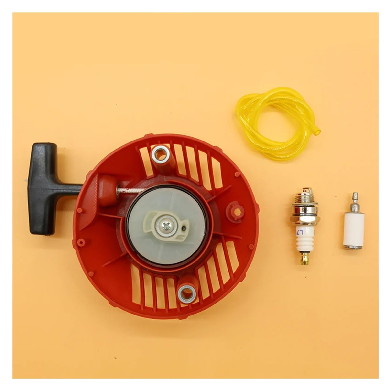 Démarreur pour tronçonneuse 124l 125c 128c avec poulie et lanceur à rappel 503608803