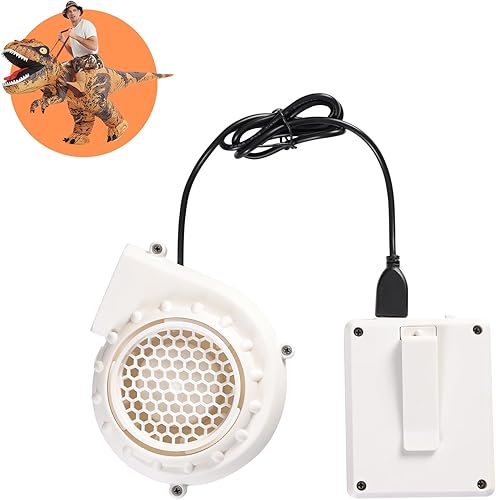 GOOSH Caja inflable del paquete de la batería del traje para los trajes inflables del dinosaurio, reemplazo de la batería