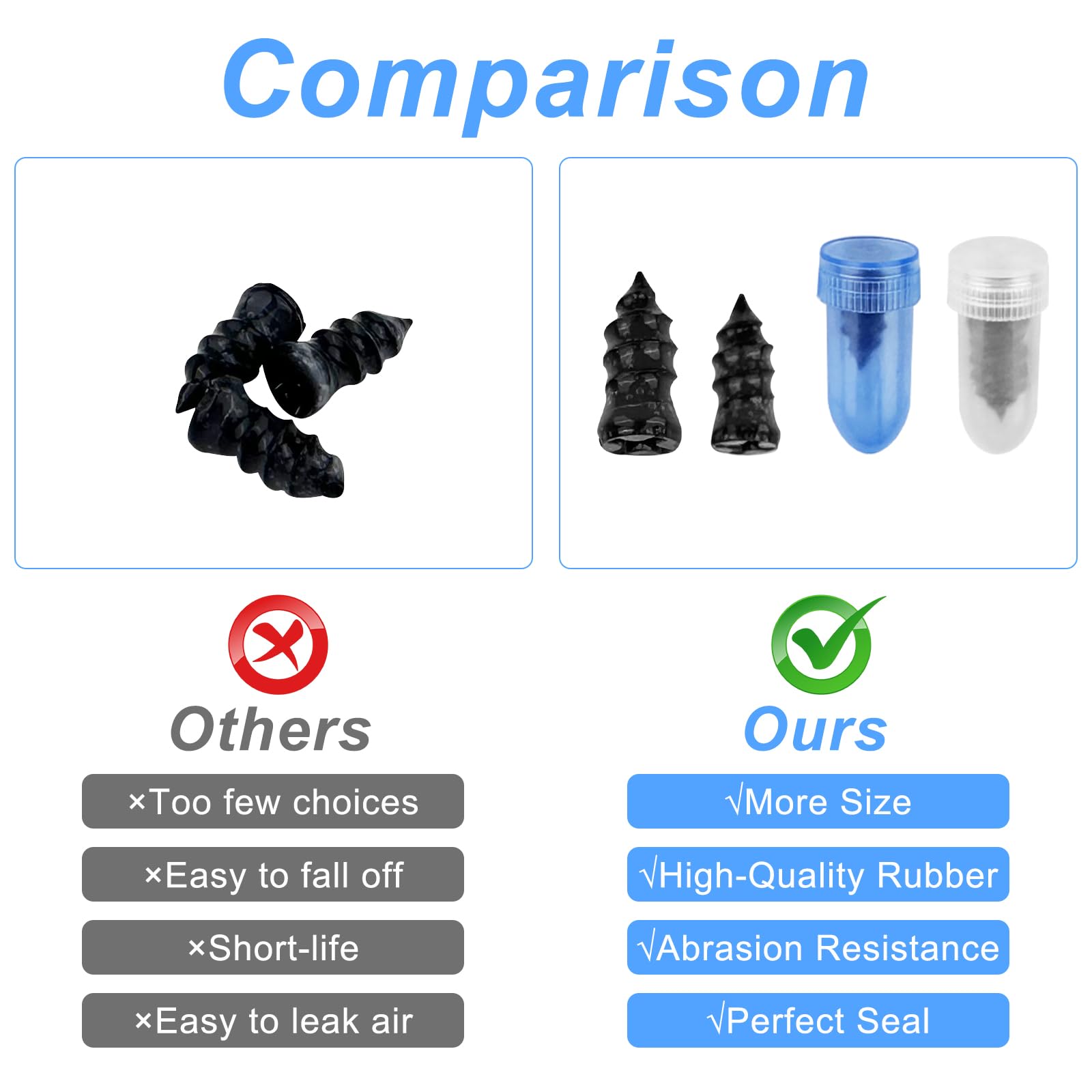 Kit Riparazione Pneumatici 30 Pezzi - Chiodi In Gomma A Spirale Con Cacciavite, Per Auto, Moto, Bici E Camion