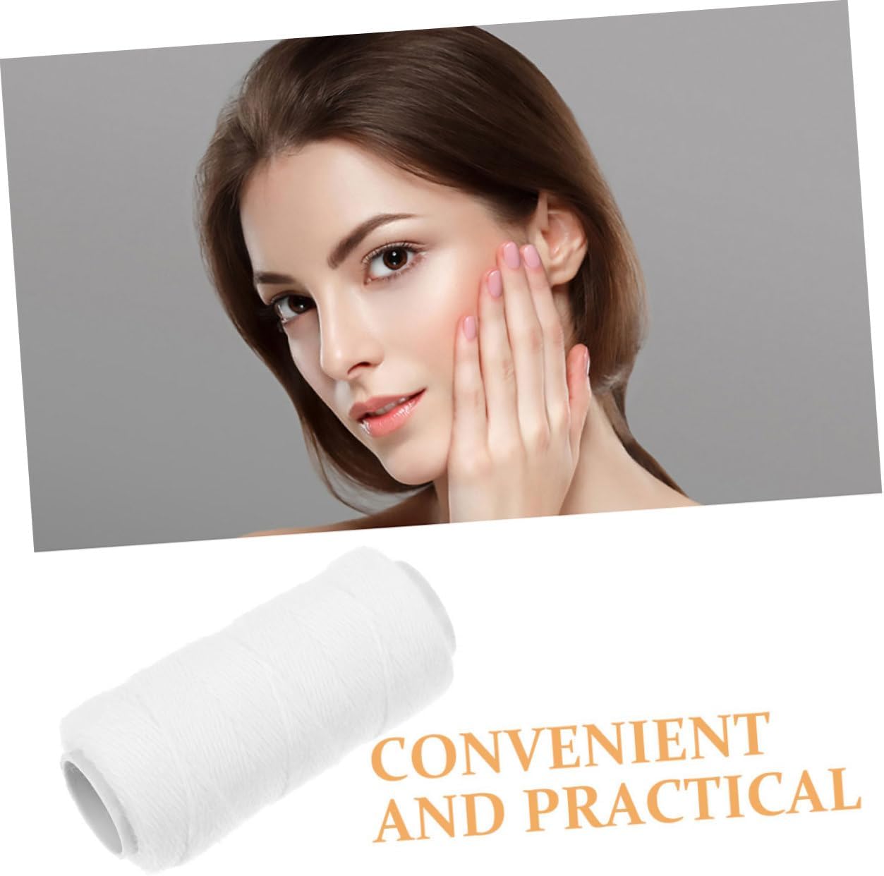 MERRYHAPY 6rolls Facial Hair Remover Threads Cotton Threads for Epilator for Women's Hair Removal