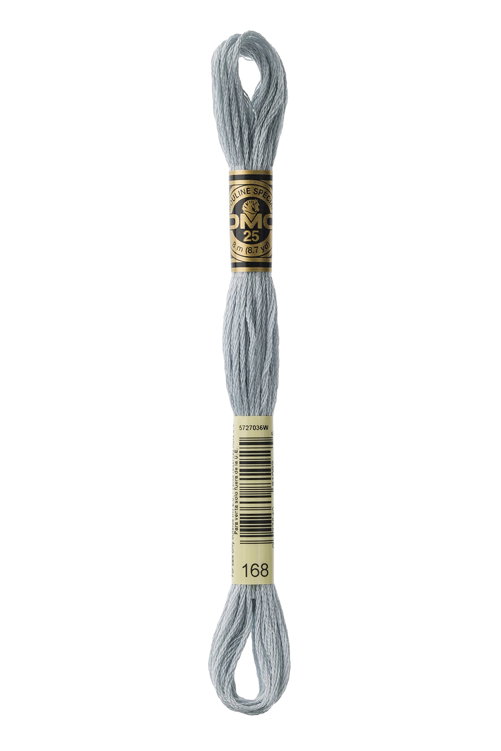 DMG Plaid Cotton Thread, Variegated for Stitching, 8 Metres Coloris 168