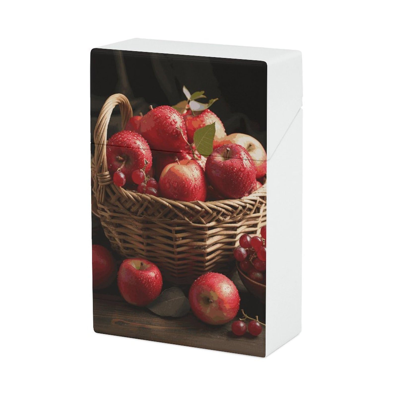 Amazon.com: Cigarette Case Vintage Cigarettes Holder Red Fruit in A Basket  King Size Cigarette Box Waterproof Lightweight Cigarettes Dispenser for Men  Women Smoker Gift : Health & Household