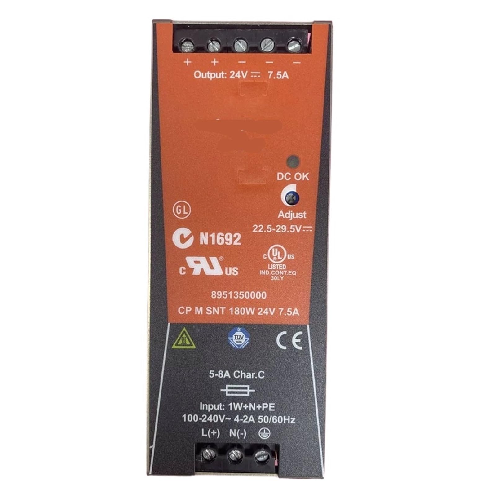 NACODLUL 8951350000 Switching Power Supply CP-M-SNT-180W 24V 7.5A