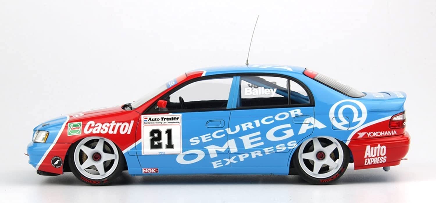 Platz /BEEMAX 1/24 Toyota Carina E 1993 BTCC Knockhill Winner Modello in plastica BX24031