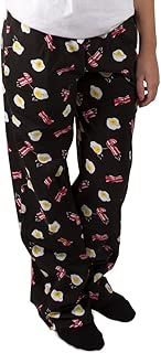 Pavilion - Bacon and Eggs Unisex Pajama Pants with Pockets - Small - coolthings.us