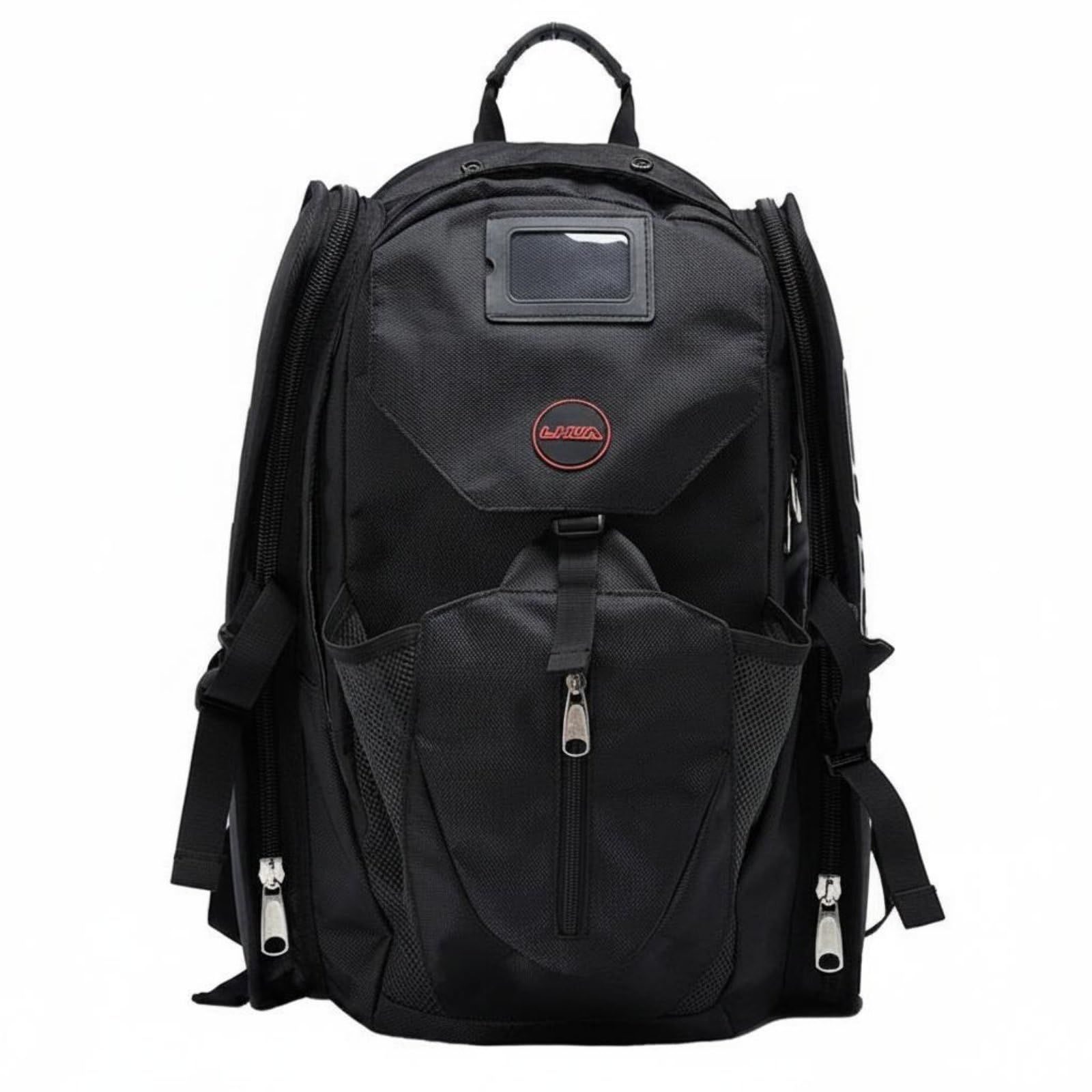 Homyl Zaino Porta Pattini Borsa da Pattini Roller Zaino Compartimentato Materiale Oxford Resistente Spallacci Comodi Adatto per Pratica Sportiva Gite Pista Ghiaccio, Black, S
