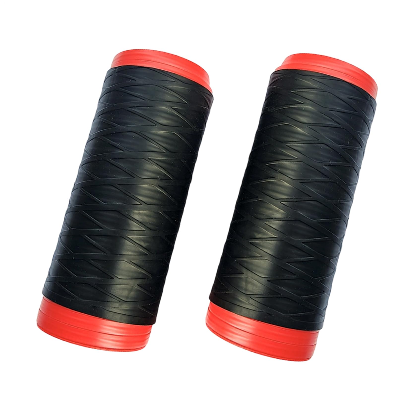 Handle Bar Grips - Wrap-Around Non-Slip Covers | Ergonomic Motorcycle Grips,for Road Mountain Scooter Riding Daily Biking Touring Commuting Outdoor Men Women Riders