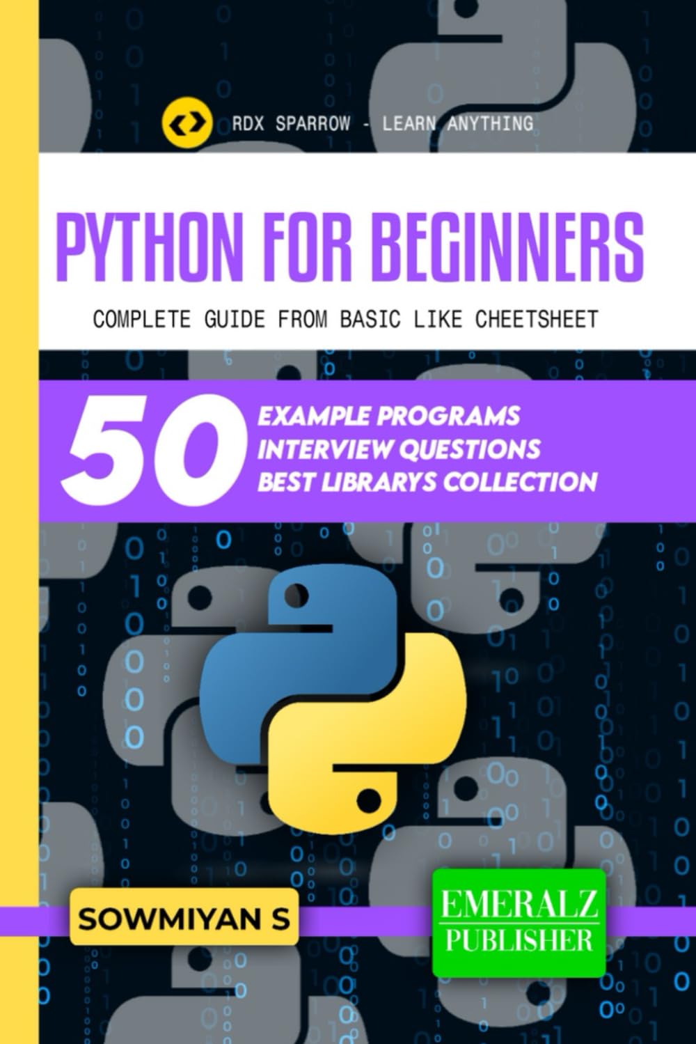 Python For Beginners: Complete guide from basic like CheetSheet