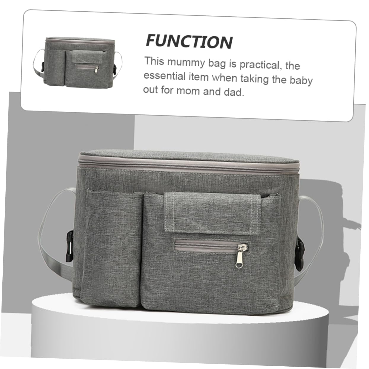 ibasenice 2stücke Multifunktionale Wasserdichte Wickeltasche Für Kinderwagen Zum Aufbewahren Von Babyflaschen Und Zubehör Mit Praktischem Design Für Eltern Unterwegs