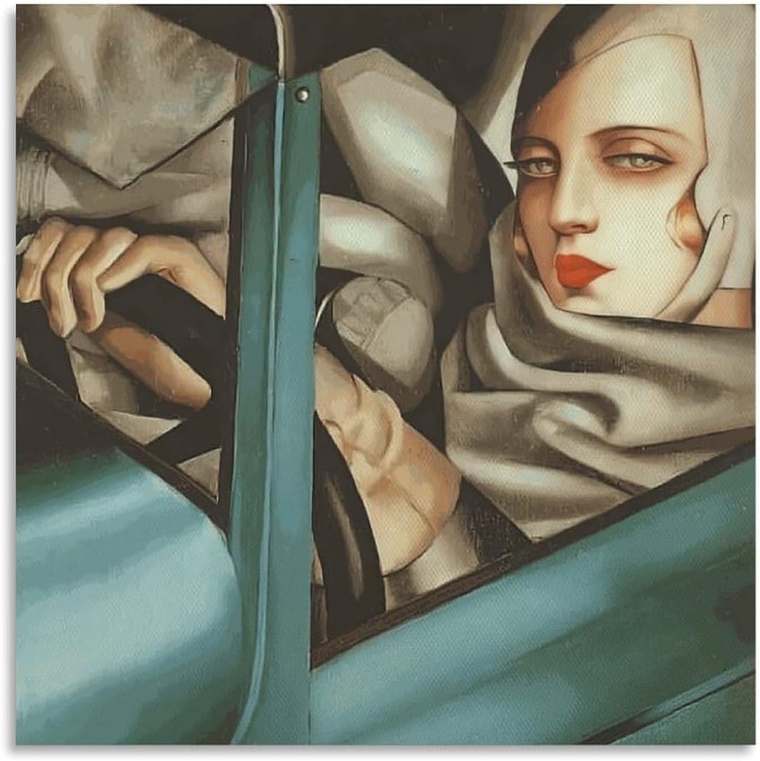 Amazon.co.jp: Tamara De Lempickaセルフポートレートポスター