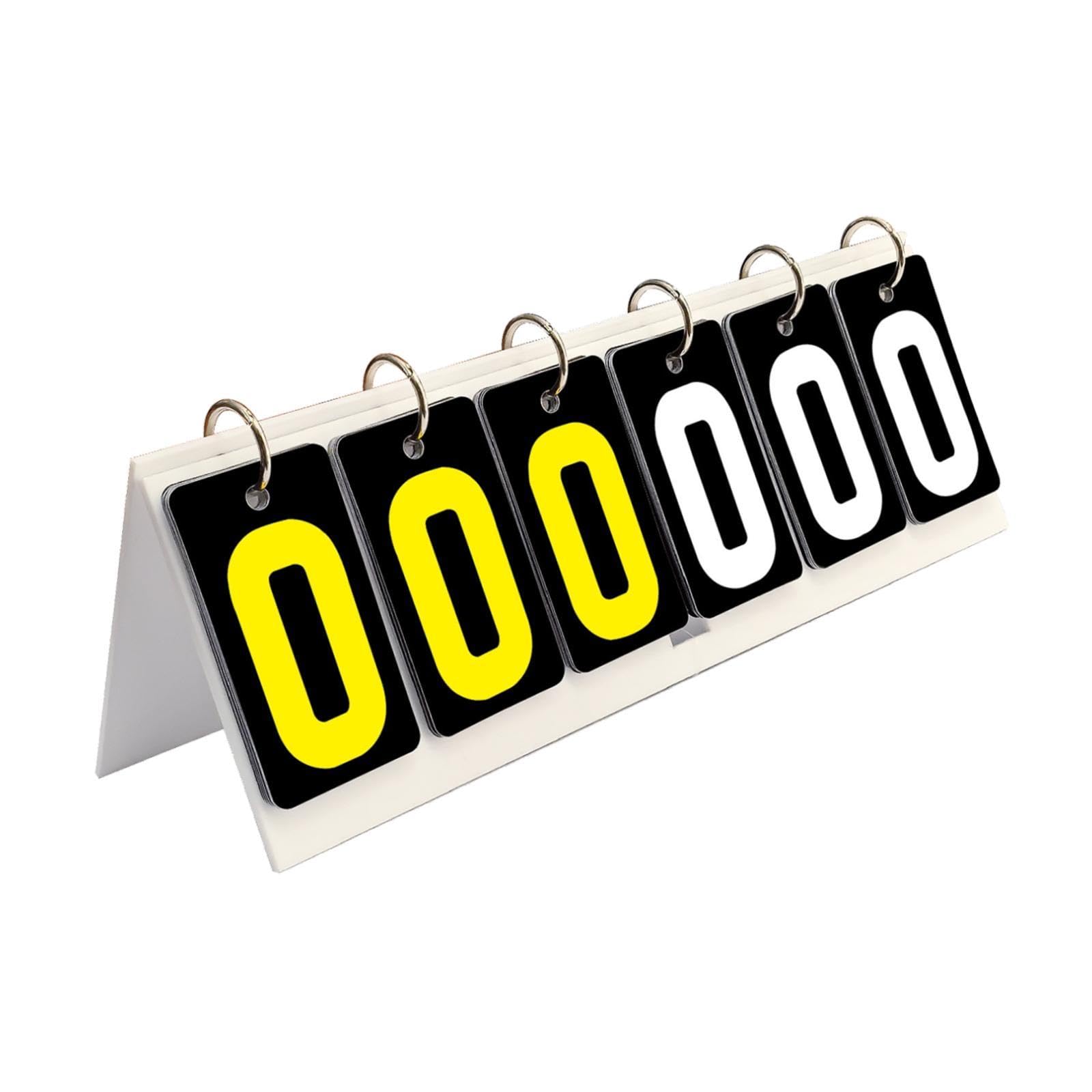 QSTDGVPW Score Board for Tabletop Sports Activities Basketball Volleyball Football