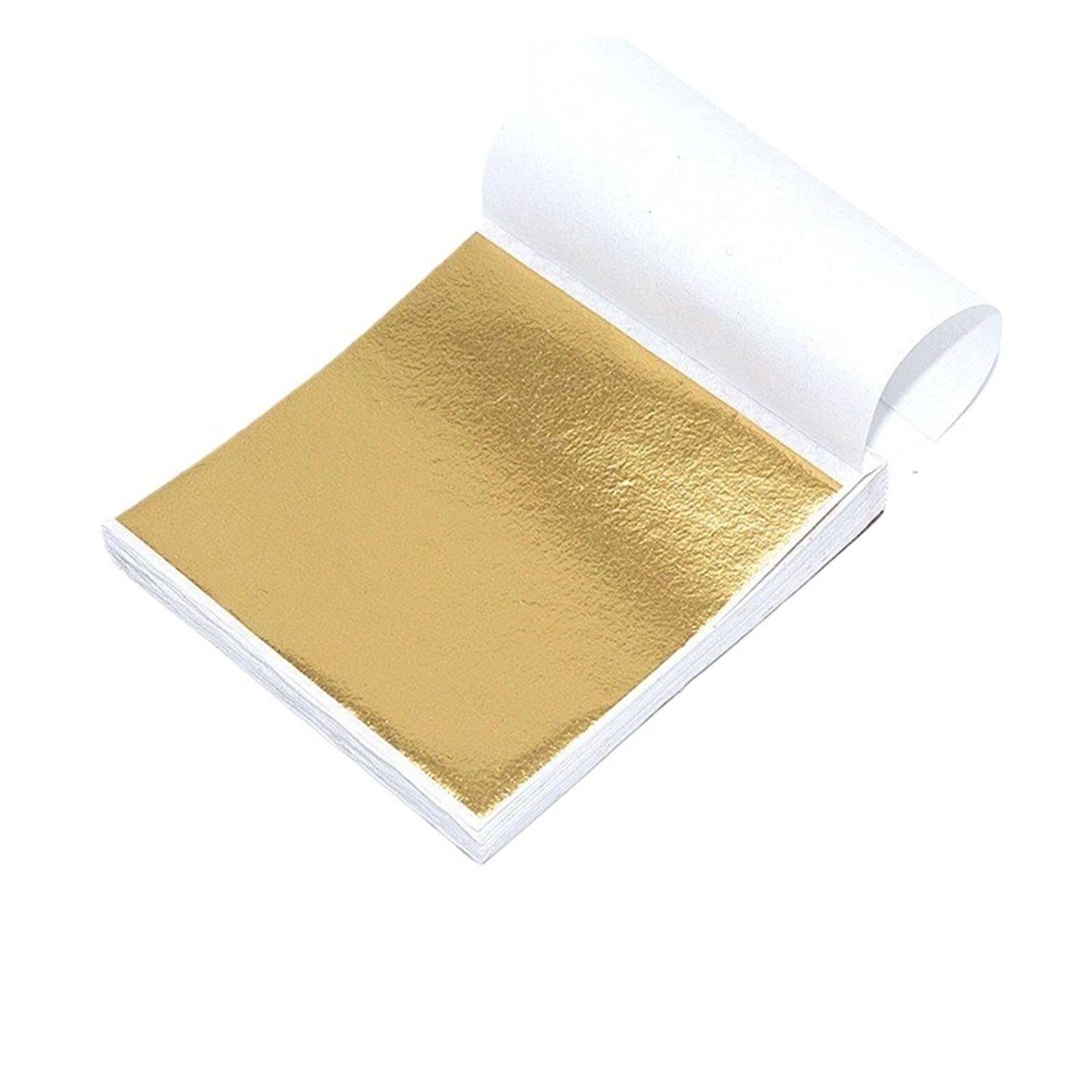 Gold Leaf Sheets, Gold Foil Transfer Sheets Paper Leaf For Gilding DIY Art Craft Nails Multicolor 500(Light Gold 500pcs)