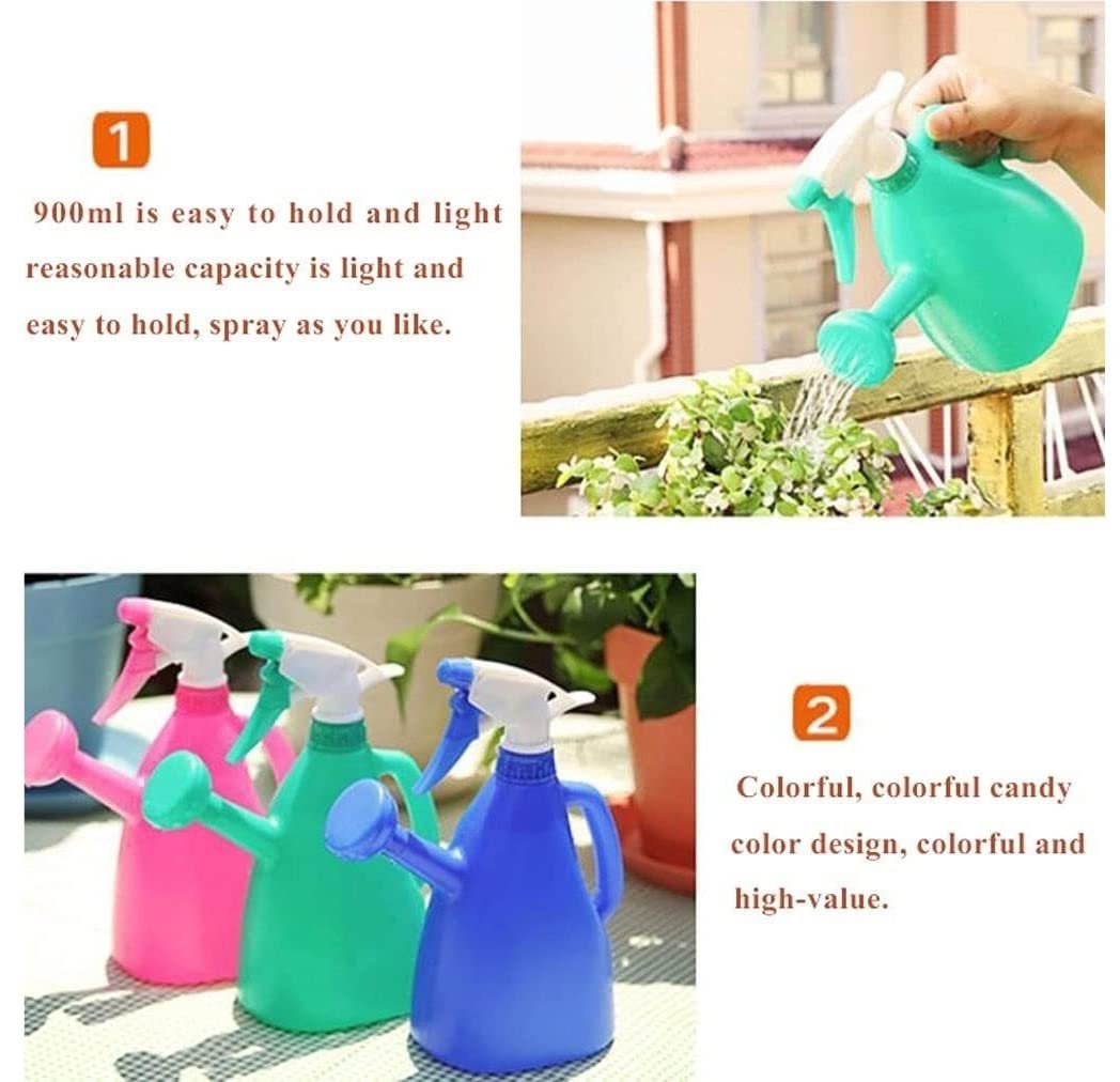 Rozpylacz Konewka Konewki Konewki Plastikowe Konewka Domowa Ręczny Regulowany Opryskiwacz Do Ogrodu Na Zewnątrz Rośliny Kwiatowe Konewka Opryskiwacz (Color : Groen, Size : 11.5 * 22cm)
