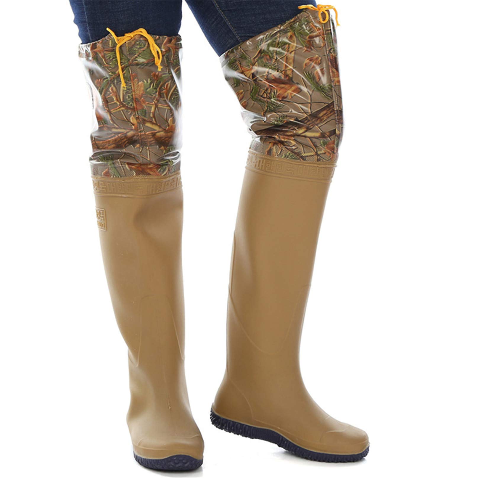 Stivali in Gomma da Pesca in PVC/Nylon con Movimento All'aperto, Stivali da Caccia Antiscivolo Impermeabili per Uomo E Donna Taglia 36-45 Stivali da Caccia Ultra Leggeri da Pesca