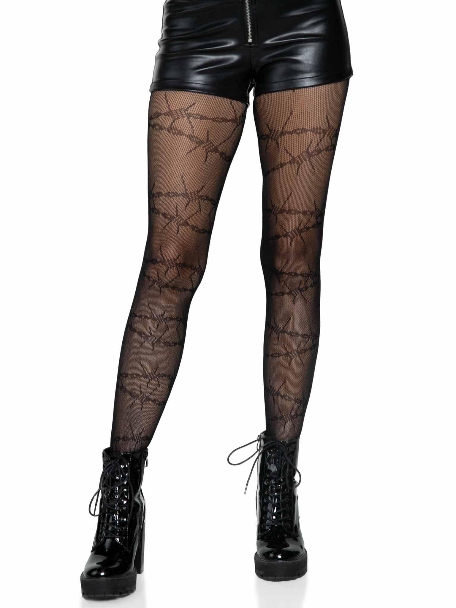 Leg AvenueWomen's Flame Fishnet Tights