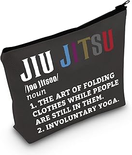 Jiu Jitsu Lovers Gifts Martial Arts Gift Brazilian Jiu Jitsu Cosmetic Bag (Jiu Jitsu Cosmetic Bag)